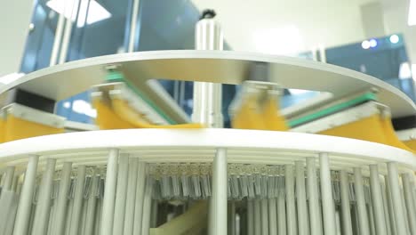 proceso de fabricación automatizado de inyección de vacunas