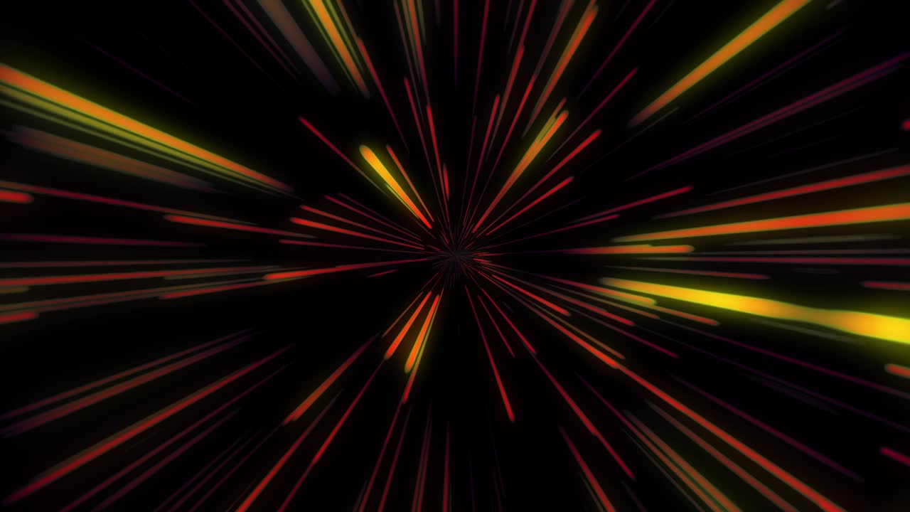 4K Abstract of warp or hyperspace motion in white star trail. Exploding and expanding movement. Motion graphic and animation background.