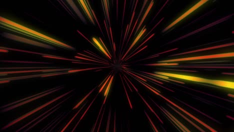 4k abstract of warp or hyperspace motion in white star trail. exploding and expanding movement. motion graphic and animation background.