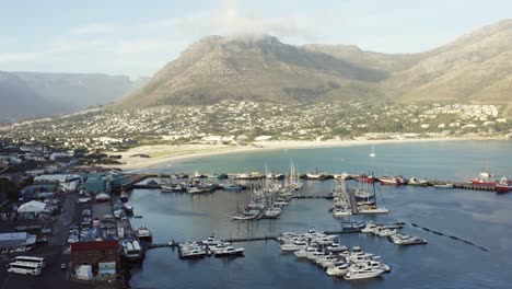 vue aérienne de hout bay