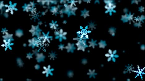 snowflake christmas background.