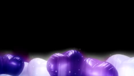 fondo de movimiento animado generado por computadora para bodas