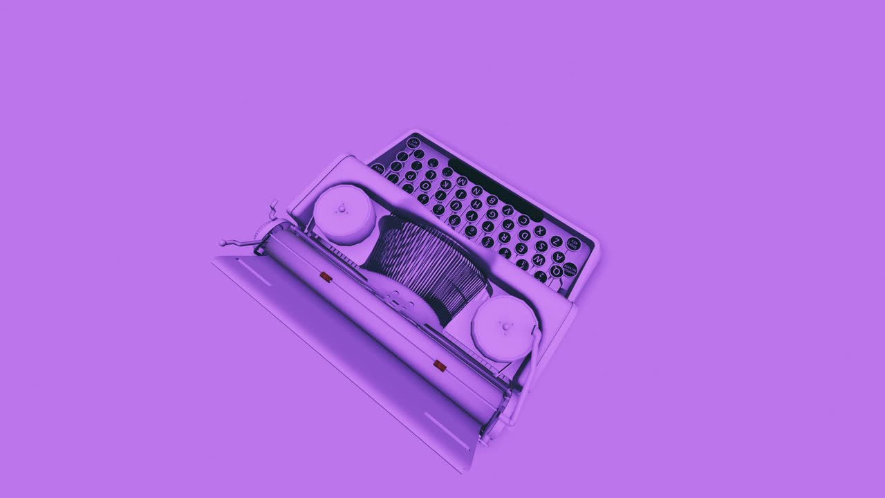máquina de escribir 4k