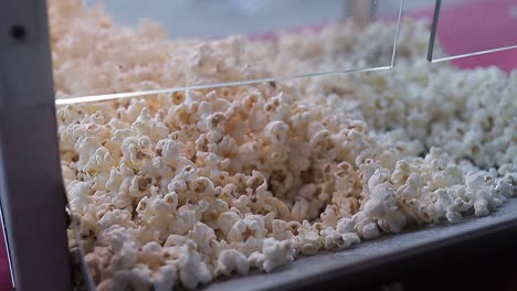 popcorn, close and detailed piles of popcorn shooting, shooting with dolls