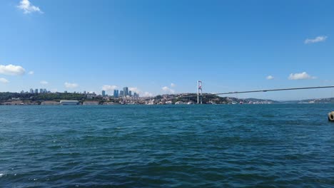 istanbul bosphorus bridge view