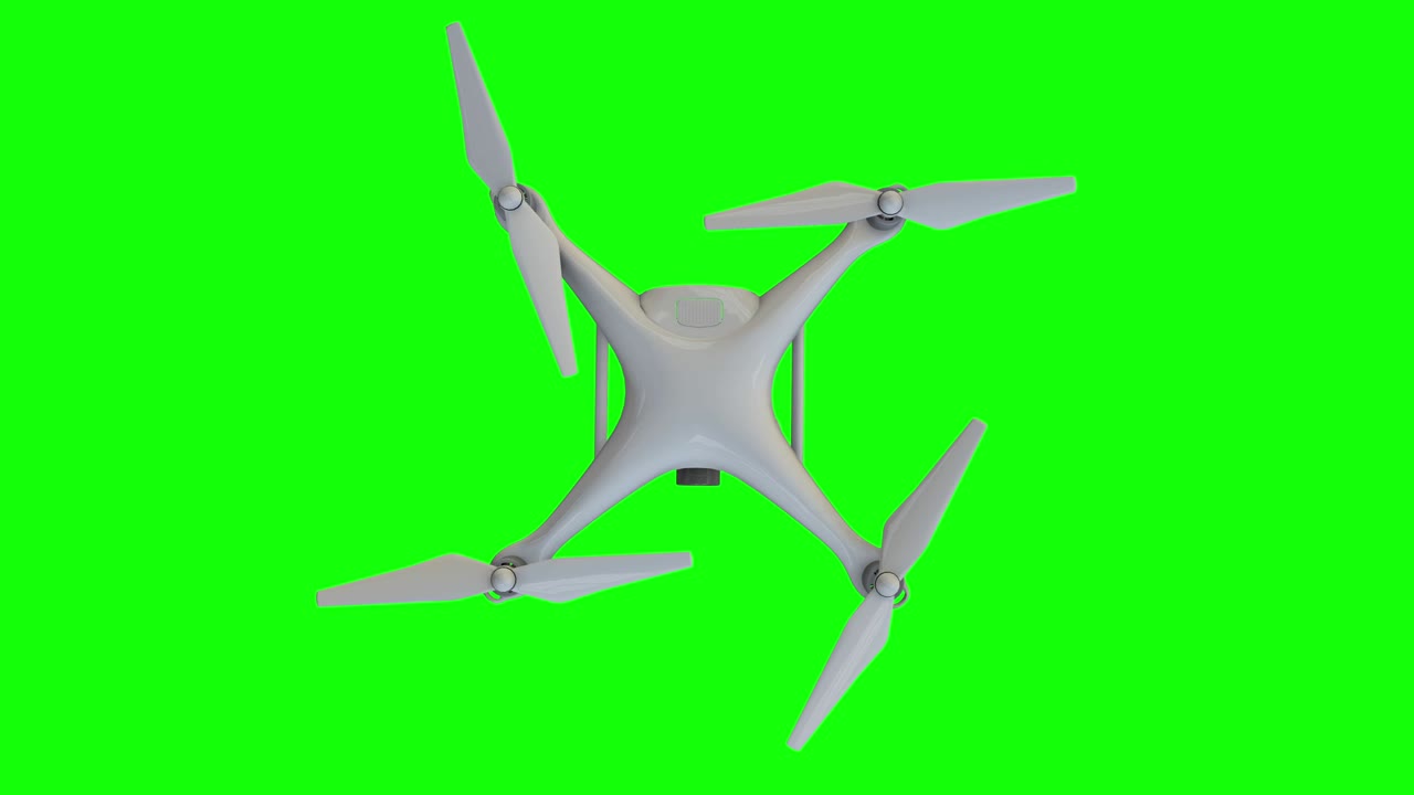 액션 카메라를 탑재한 드론 비행