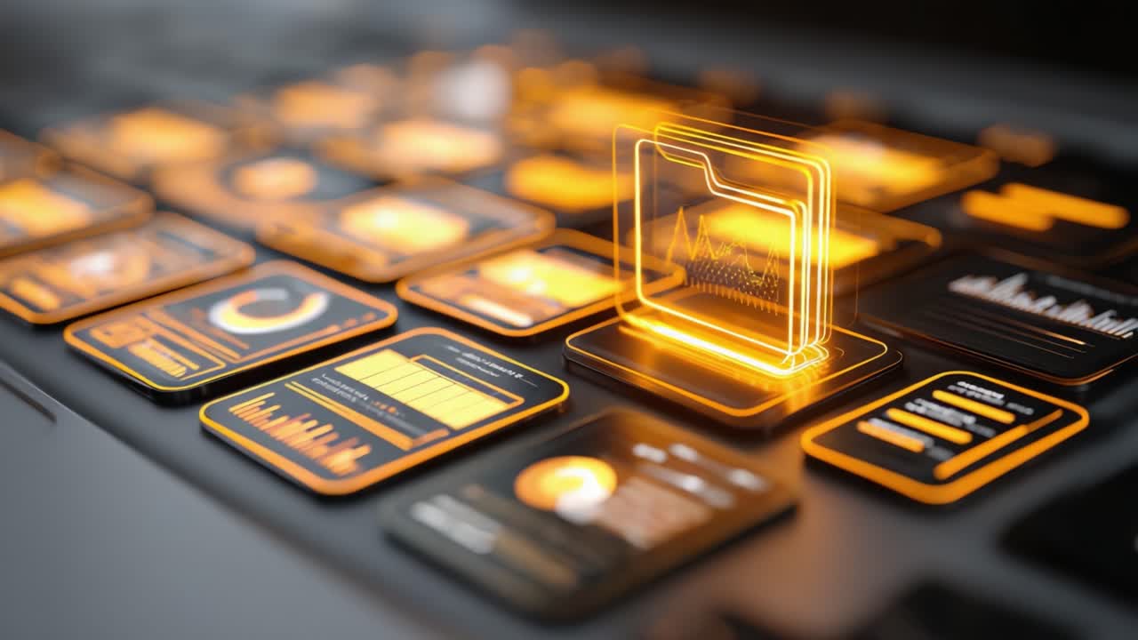 Visualizing Data: An Innovative Representation of Digital Information through Interactive Graphics and Icons on a Keyboard Interface