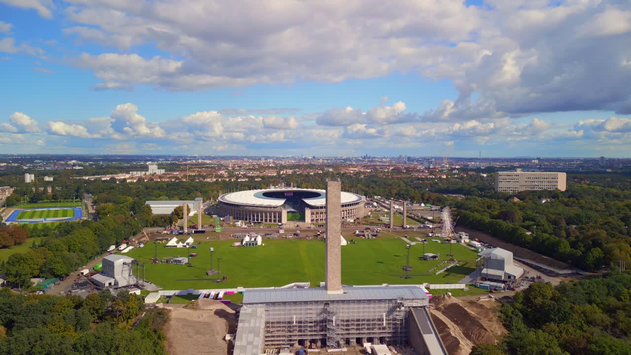 campanario olímpico en el maifeld