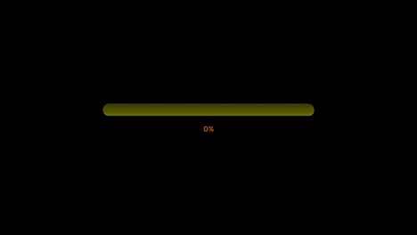 animation colorful loading bar.