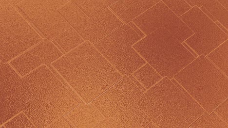 abstracto geométrico rosa fondo dorado azulejos de papel de aluminio textura de bucle sin costura fondo renderizado en 3d