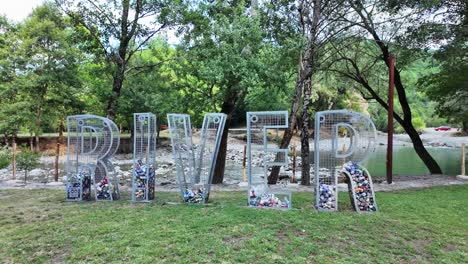 nestorio river party nature outdoor spot greece music festival landscape
