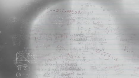 Animation-of-looping-mathematical-equations-on-whiteboard-with-abstract-pattern