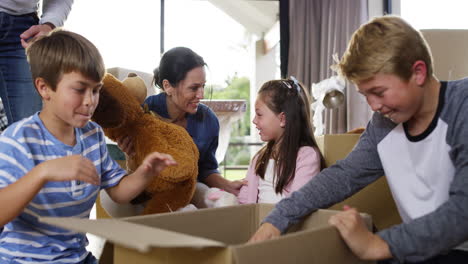 the toy box is the most fun to unpack