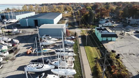 Barrio-En-La-Zona-Junto-Al-Lago-De-Michigan