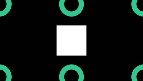 cuadrícula de fondo abstracta con círculos versión b 16