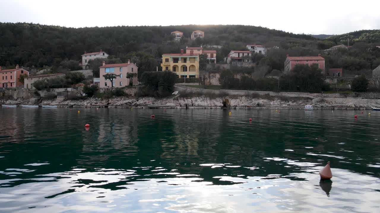 balneario y puerto deportivo, sveta marina rasa, croacia