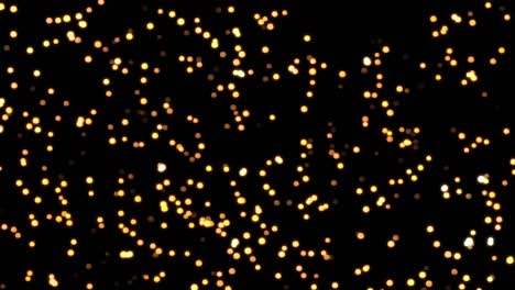 seamlessly looping background of cute lights