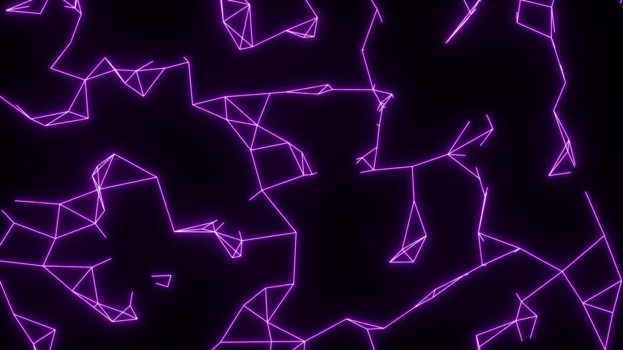 arcos eléctricos neón relámpago retro futuro vr voltaje brillo vector tron bucle 4k