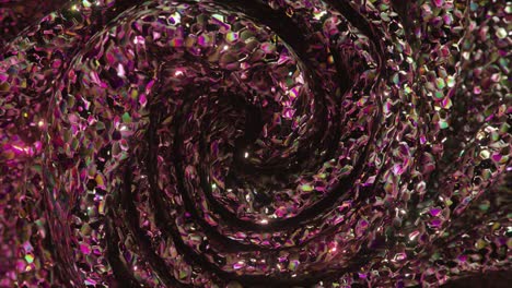 abstract purple and pink geometric spiral texture