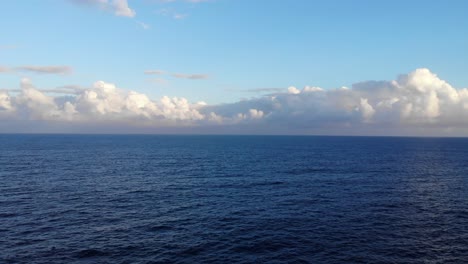 calm ocean at sunset near south east hawaii island