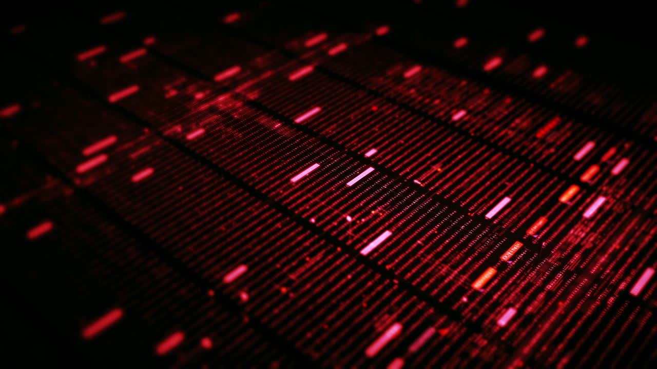Advanced data matrix simulation UI with cutting-edge digital environment with a dynamic and immersive display of interconnected data matrix information networks systems background