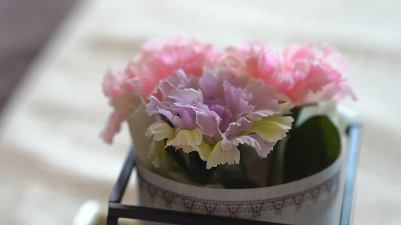 Close-up de Vaso de Flores Decorativo aaa-1