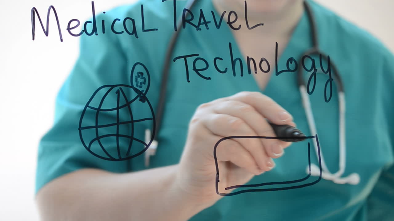 Turismo medico. Disegniamo con un pennarello.