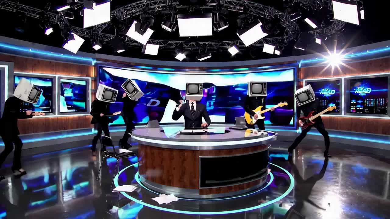 tv 헤드 뉴스 밴드 공연