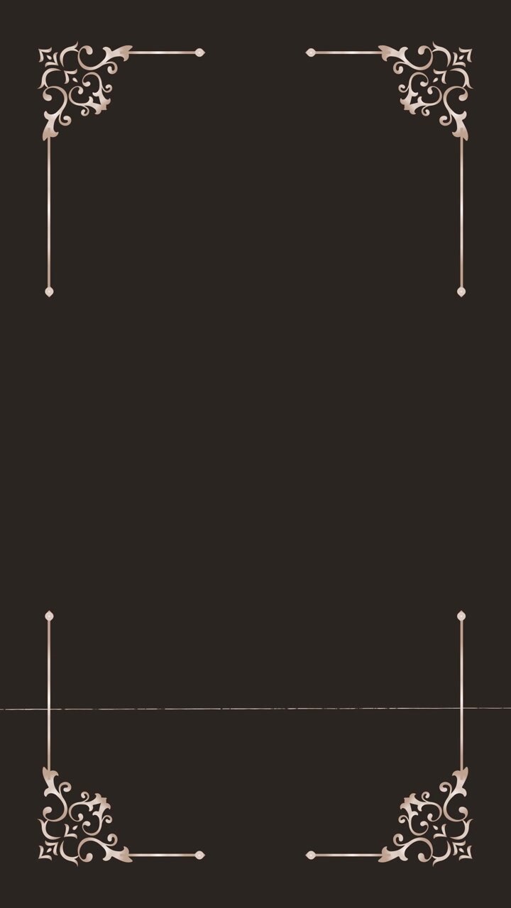 Elegant Vintage Decorative Frame Overlay on Dark Background