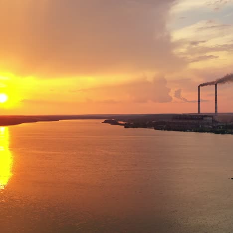 beautiful landscape during sunset