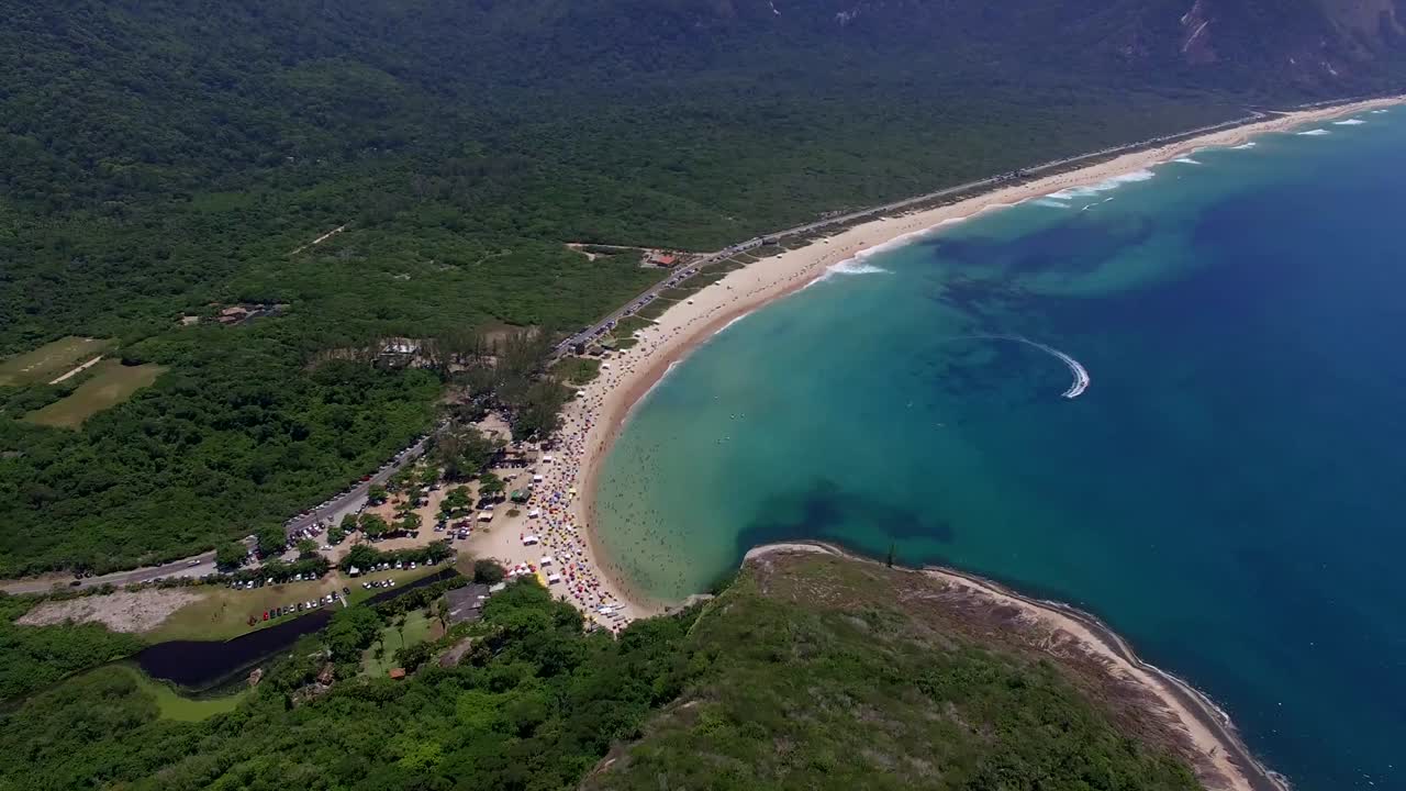playa del paraíso, hermosa playa, maravillosas playas de todo el mundo, playa de grumari, río de janeiro, brasil
