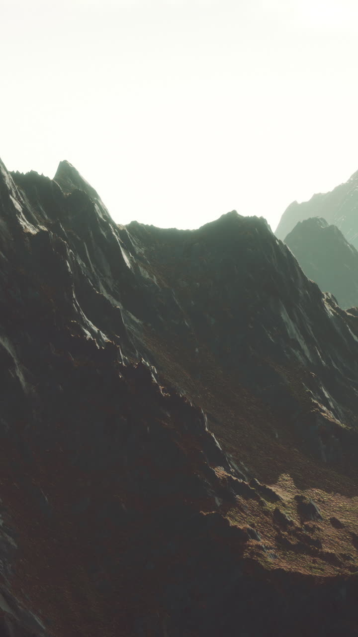 la impresionante cordillera