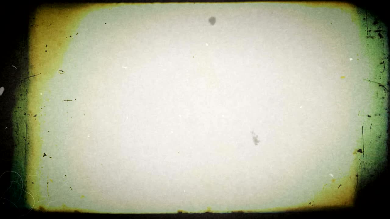 gráficos de video de 4k con rasguños de polvo que crean un aspecto de película vieja y efectos de fallo de vhs rotos