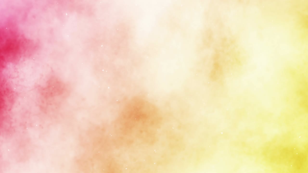 spray de humo de colores. abstract humo vapor soplar fuera. salpicaduras de niebla. tinta de alcohol y acuarela en fondo colorido. copiar espacio para el texto. animación de bucle.