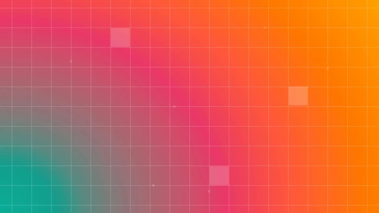 Multicolored background with grid lines