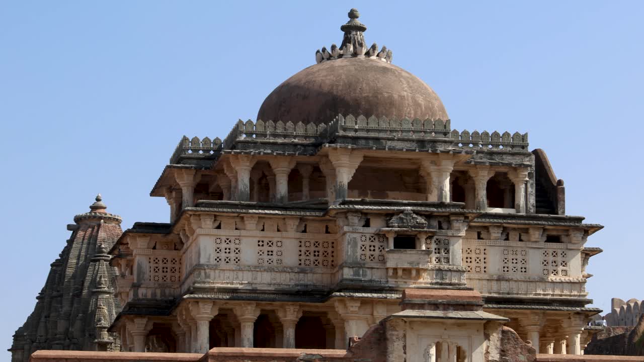 Ancient Architectural Building with Dome