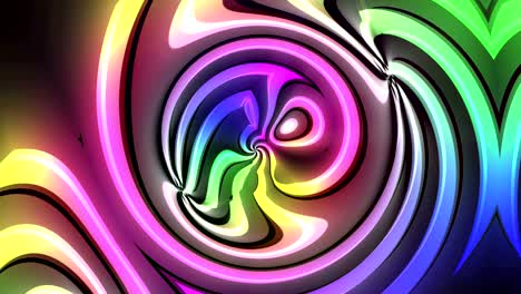 abstract colorful neon background loop