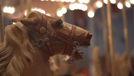 Close-Up-of-Carousel-Horse---Please-Touch-Museum---Philadelphia,-PA