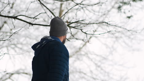 photographer on the snow