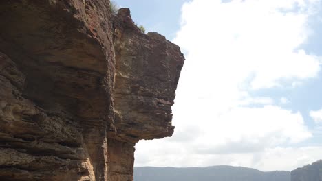 tres hermanas, formación, y, acantilados, primer plano, tiro, en, montañas azules, sydney, australia