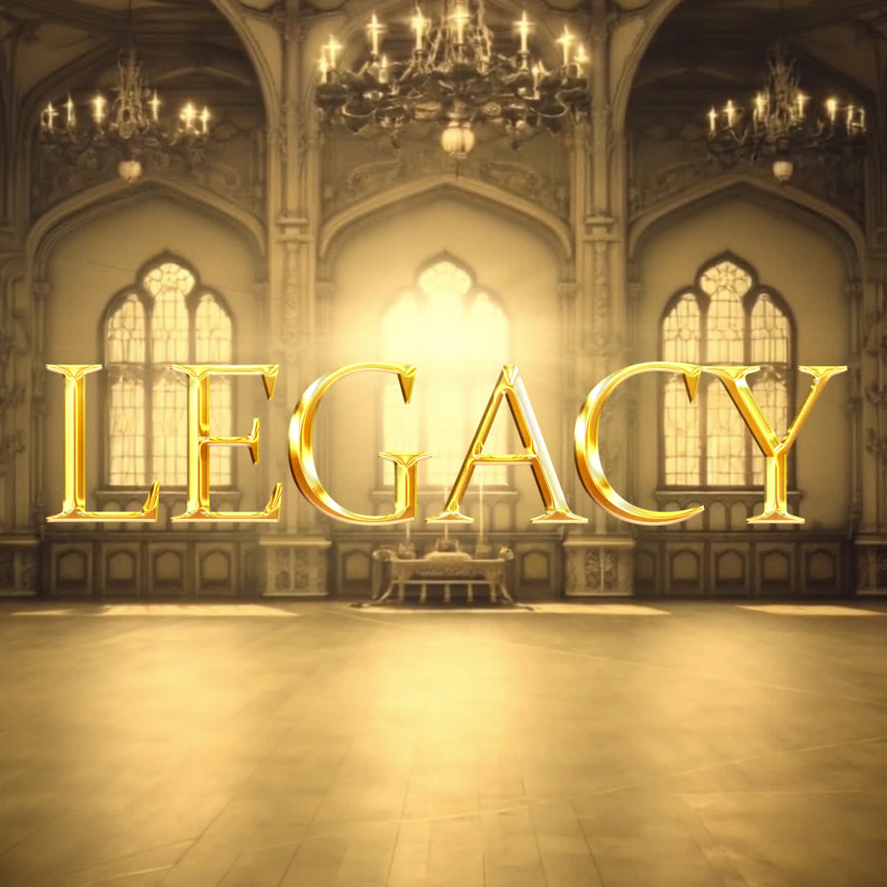 Golden Legacy in a Grand Hall