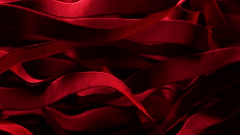 cintas rojas abstractas