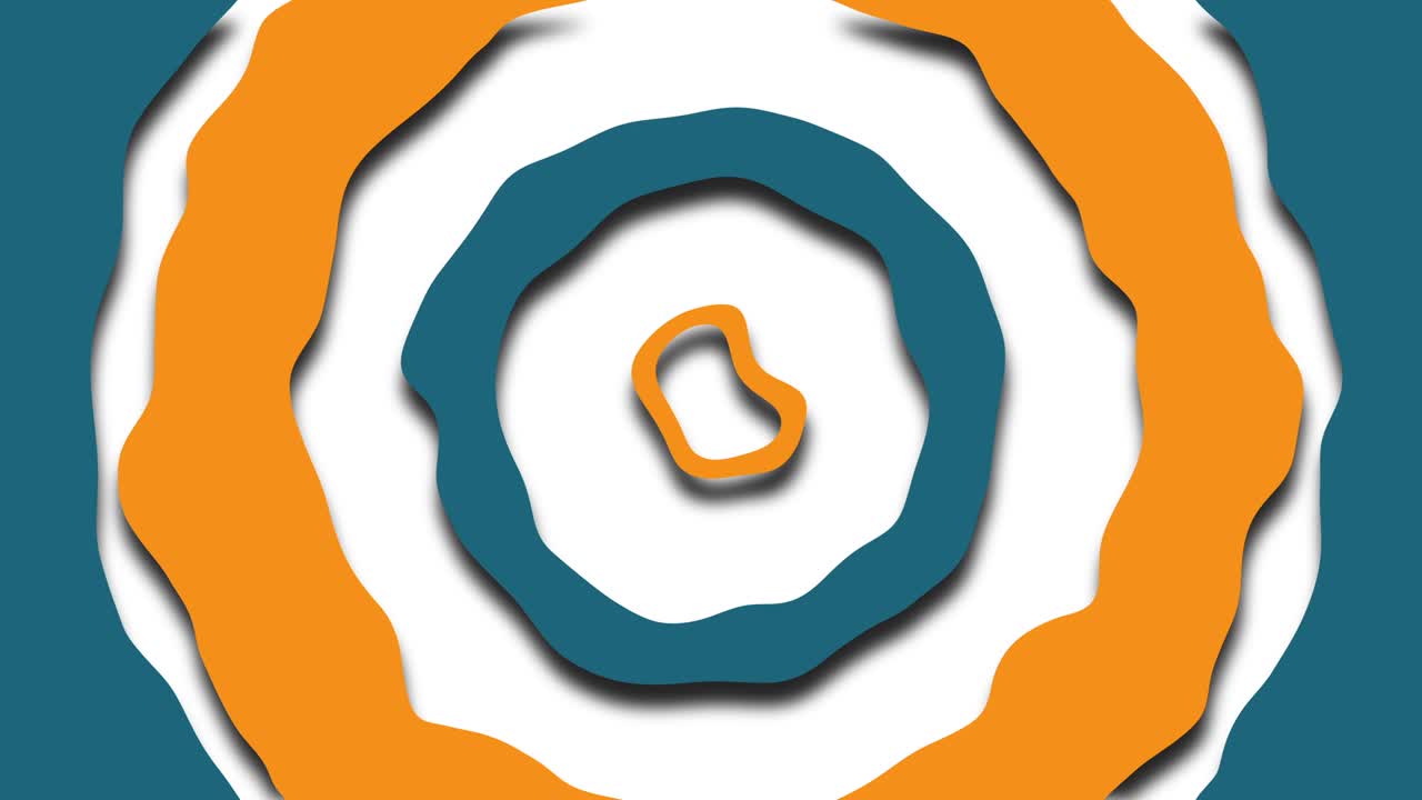 추상적인 파동형 반지의 이동, 컴퓨터 생성, 터널의 3d 렌더링 스트로크, 프랙탈 배경