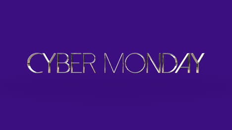 Elegance-Cyber-Monday-text-on-purple-gradient