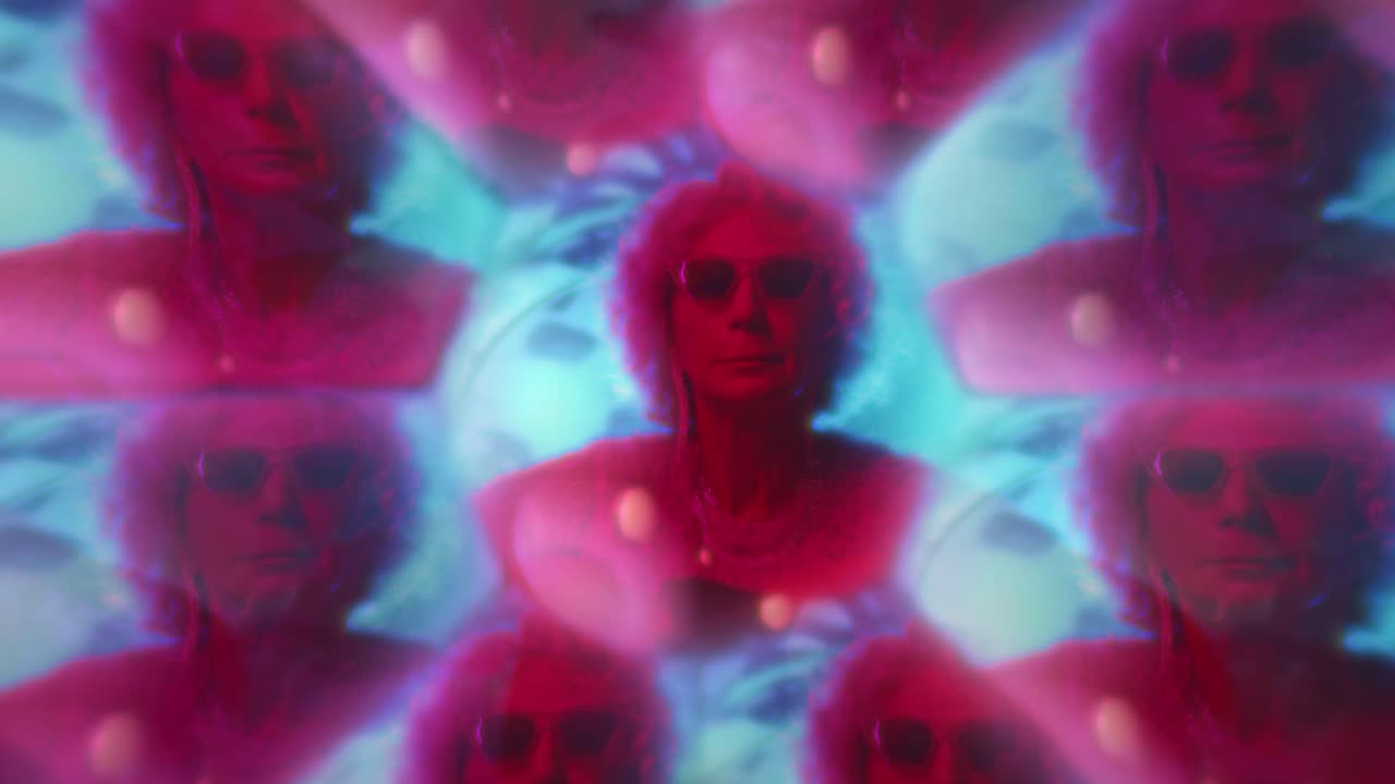 Kaleidoscopic Woman Portrait