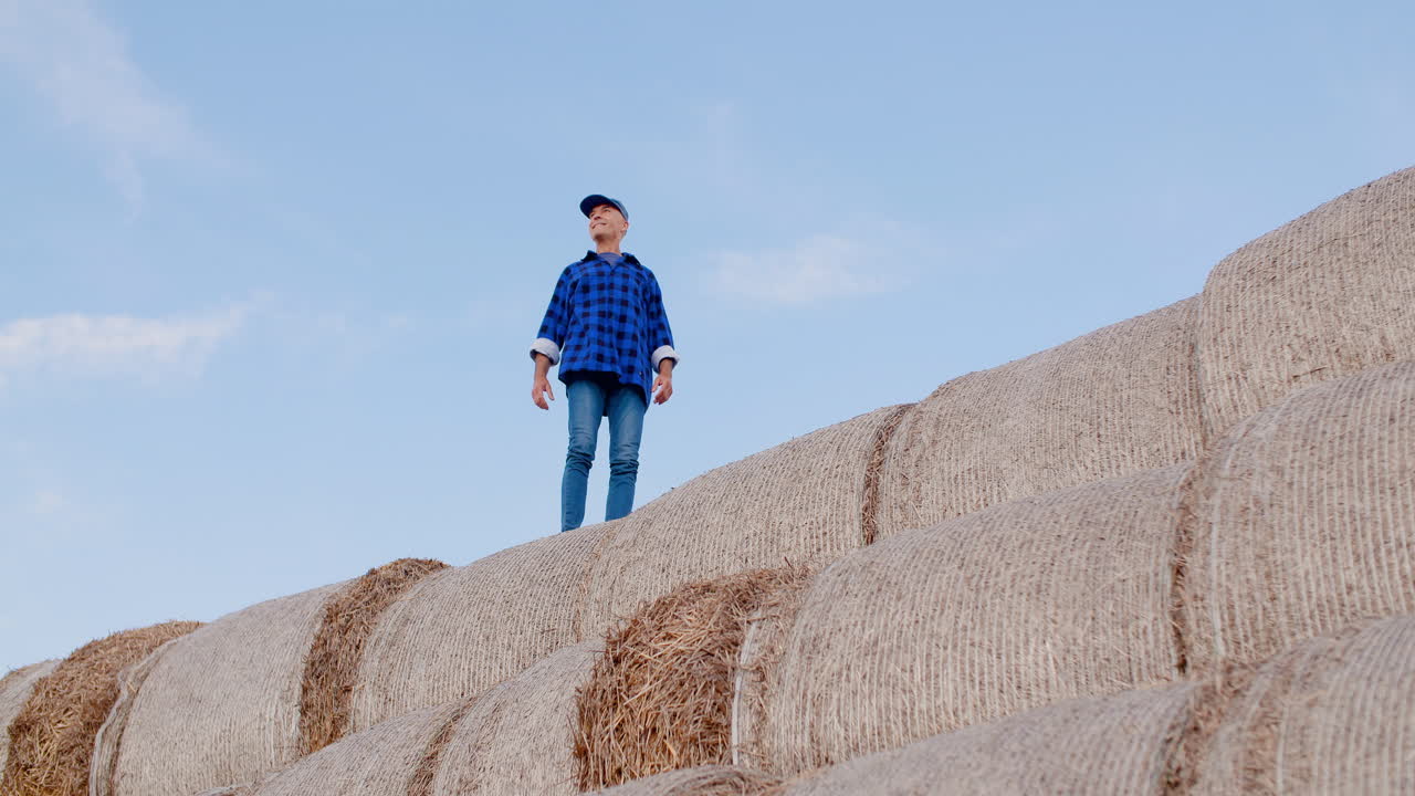 성공적인 농부 농업 기업의 초상화 3