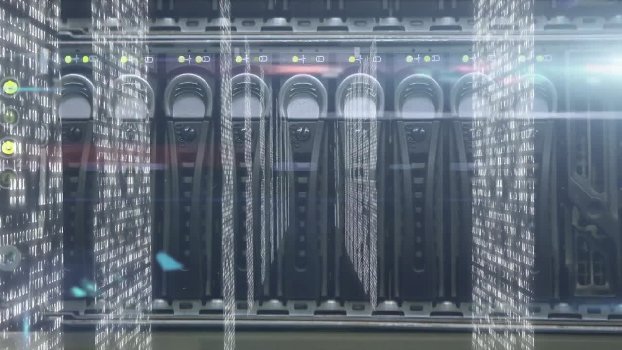 Animation of computer processors with data processing