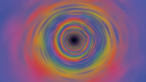 colorful rainbow swirling vortex abstract background