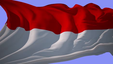 Flag Indonesia Alpha Loop 4K.