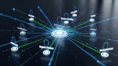 exploring the concept of authenticity verification in a digital network: understanding the connections between luxury brands and design integrity